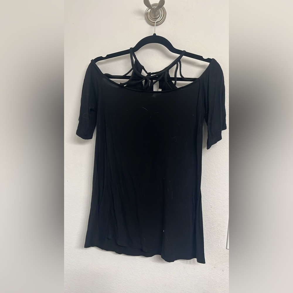 Elegant Black Women's Top